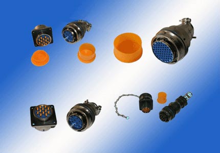 High density circular electrical connectors